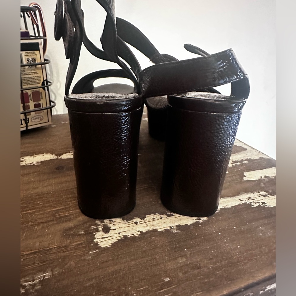 Jeffrey Campbell Platz Platform Heels Brown size 9 - Picture 3 of 5